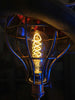 red and yellow light bulb