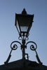 black street light during daytime