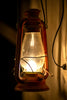 A light that is hanging from a wall