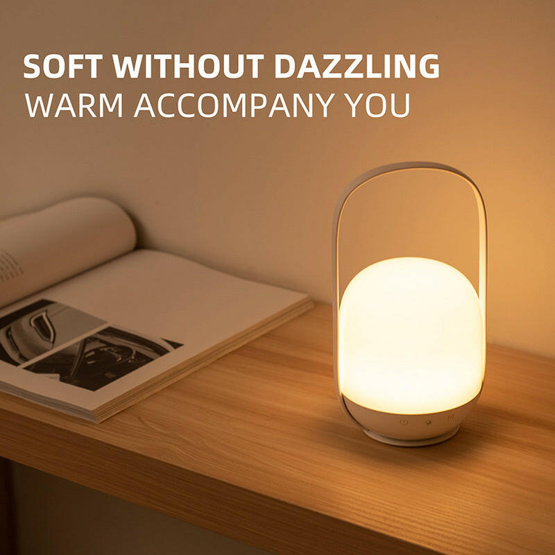 Portable LED Night Light with 16 Colors 4 Dimming Modes and Remote Control