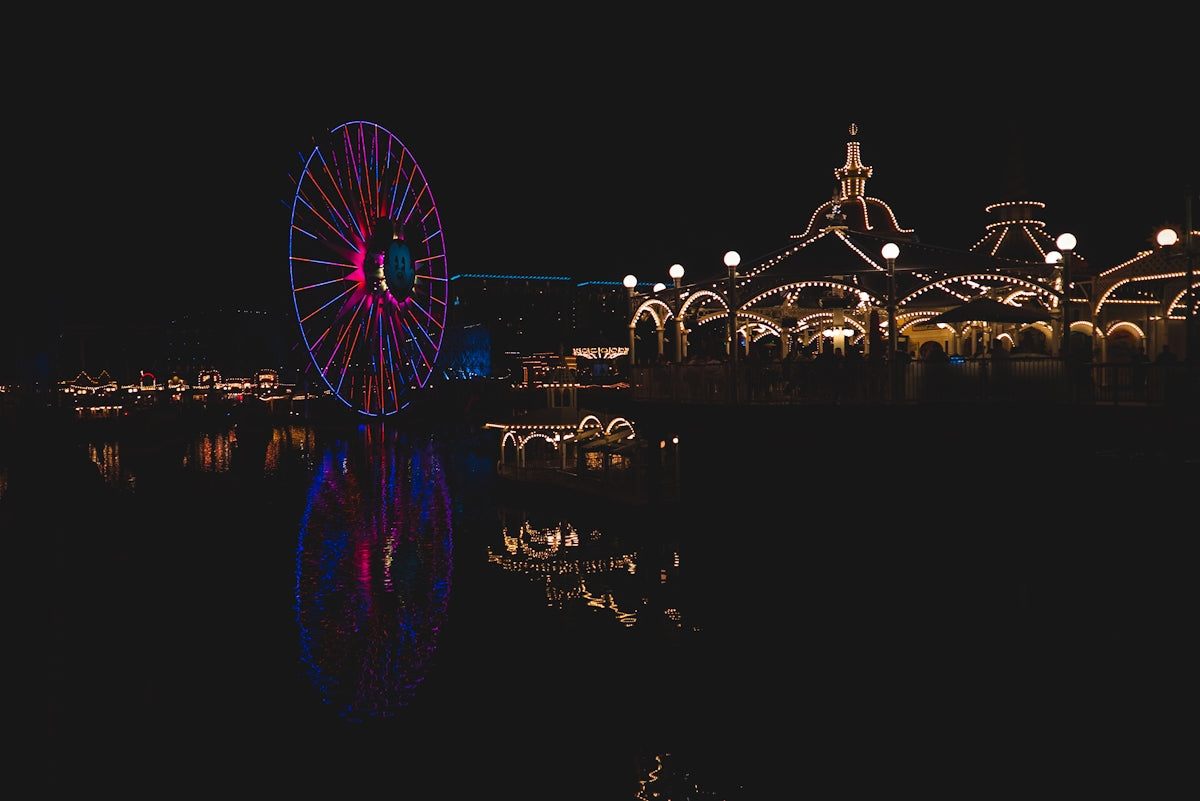 carnival lights during nighttime