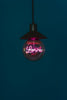 red and black christmas bauble