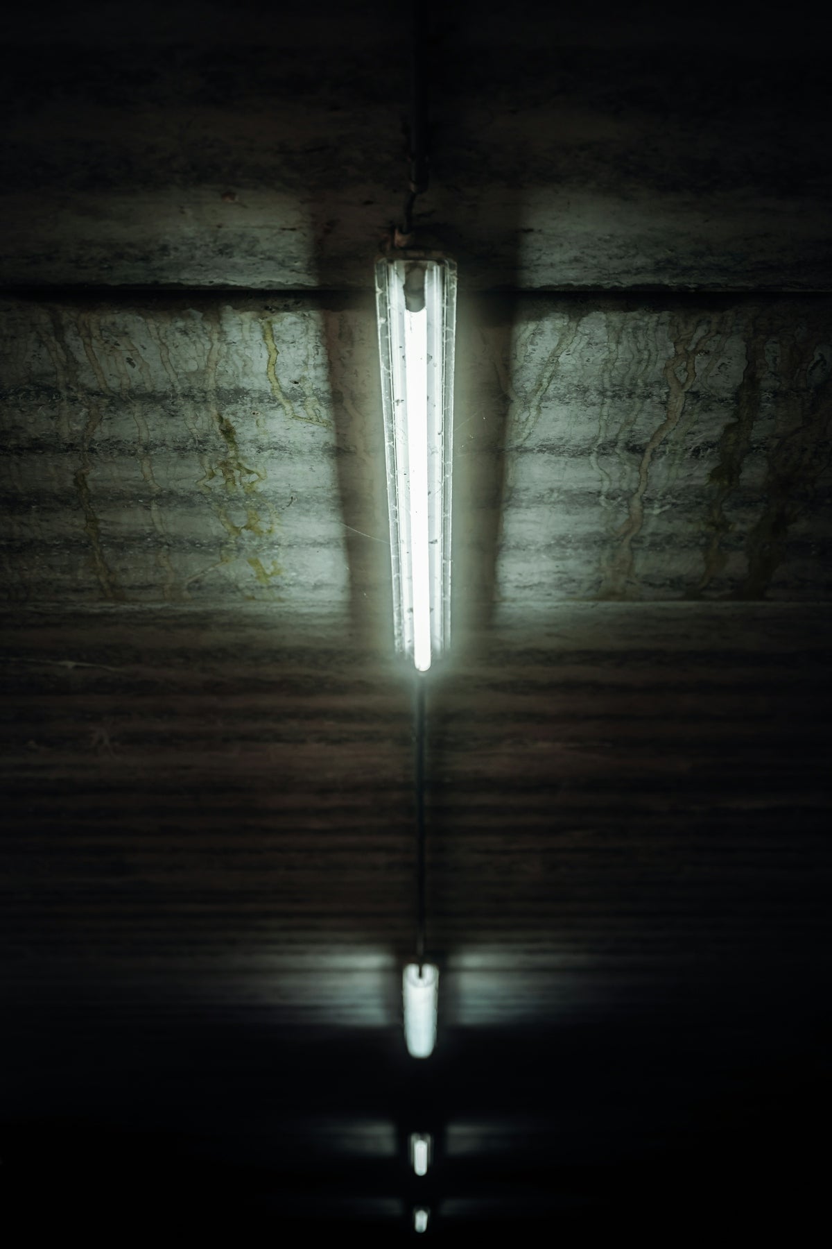 a light that is shining in the dark