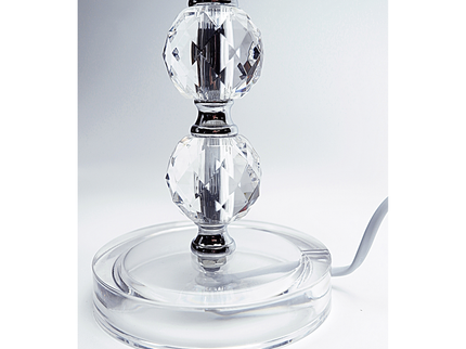 Suzie Acrylic Table Lamp Modern Crystal Decor Lighting.
