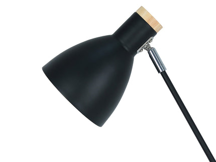 Scandinavian Adjustable Floor Lamp White Black Minimalist Lighting.