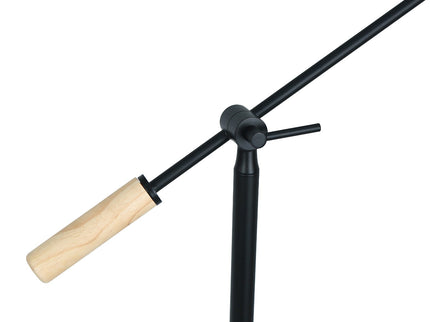 Scandinavian Adjustable Floor Lamp White Black Minimalist Lighting.