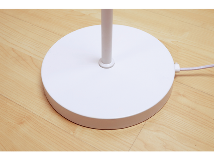 Scandinavian Adjustable Floor Lamp White Black Minimalist Lighting.