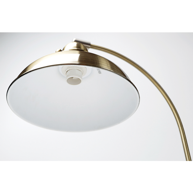Manor Metal Table Lamp Weathered Brass Antique Copper or Chrome.