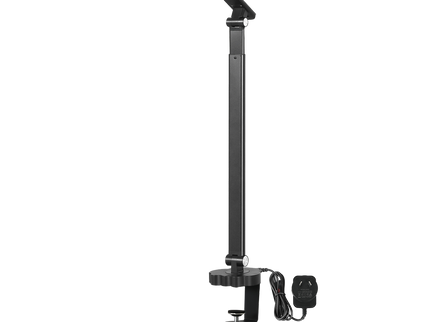 Emitto Double Head LED Desk Lamp Dimmable With Clamp for Workspace.
