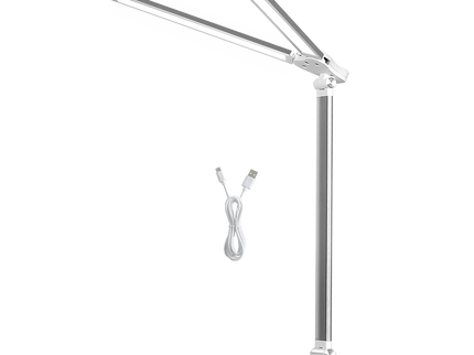 Emitto Double Head Desk Lamp LED Light Eye Caring USB for Workspace.