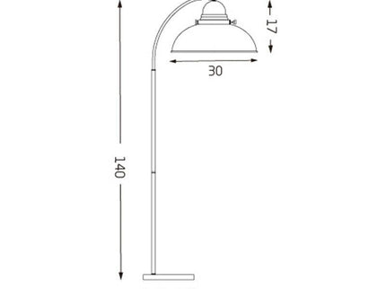 Manor Metal Floor Lamp Weathered Brass Antique Chrome Antique Copper.