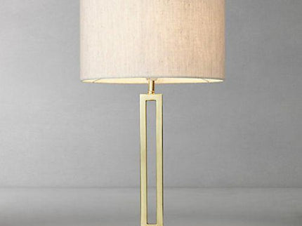 Margleus Table Lamp with Marble Base for Elegant Home Decor.