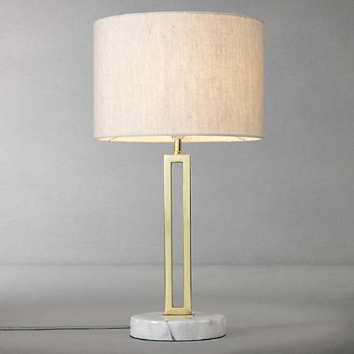 Margleus Table Lamp with Marble Base for Elegant Home Decor.