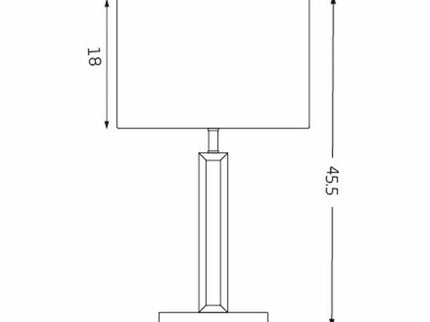 Margleus Table Lamp with Marble Base for Elegant Home Decor.