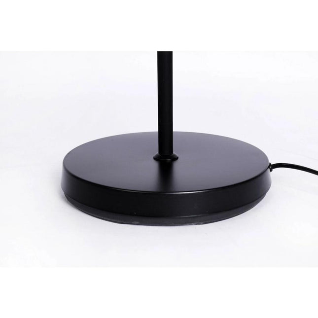 Peggy Adjustable Floor Lamp White Black Modern Reading Light.