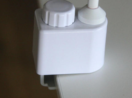 Inbuilt LED Multi-Functional Desk Lamp with Adjustable Gooseneck.