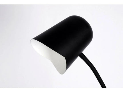 Peggy Adjustable Floor Lamp White Black Modern Reading Light.