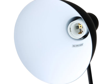 Scandinavian Adjustable Floor Lamp White Black Minimalist Lighting.