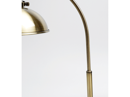 Manor Metal Table Lamp Weathered Brass Antique Copper or Chrome.