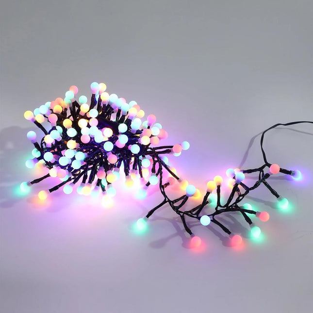 Multicolour 300 LED Connectable Cluster Fairy Lights
