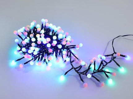 Multicolour 300 LED Connectable Cluster Fairy Lights