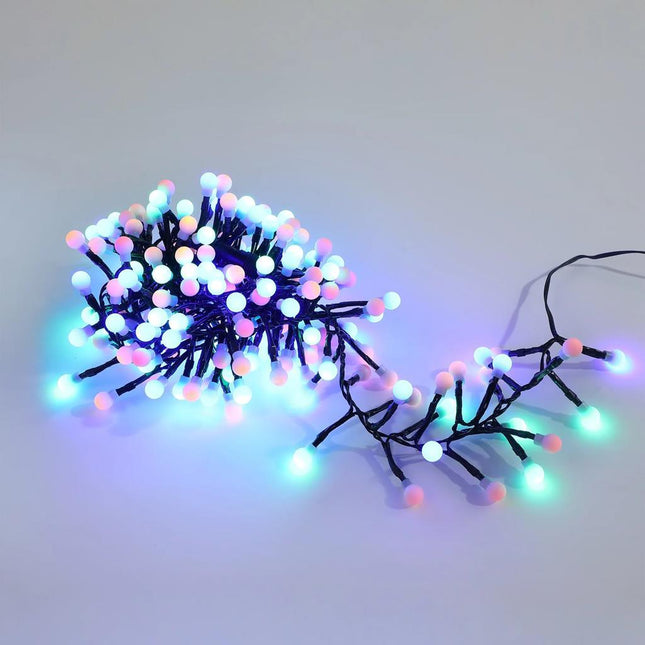 Multicolour 300 LED Connectable Cluster Fairy Lights