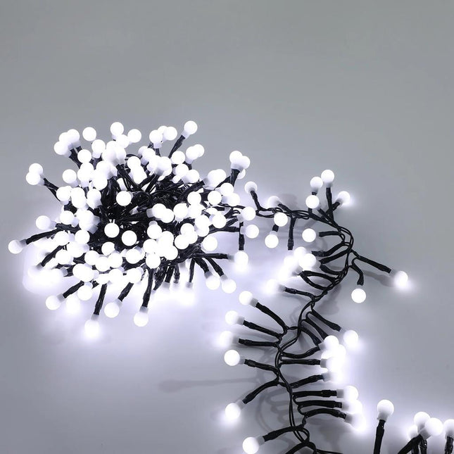 Cool White 300 LED Connectable Cluster Fairy Lights