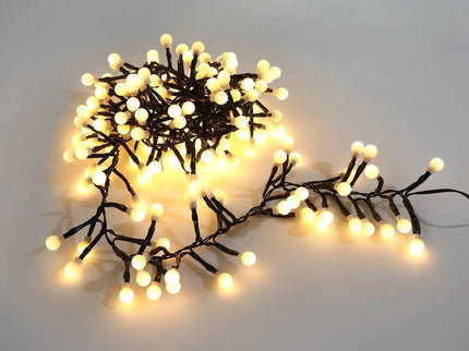 Warm White 300 LED Connectable Cluster Fairy Lights