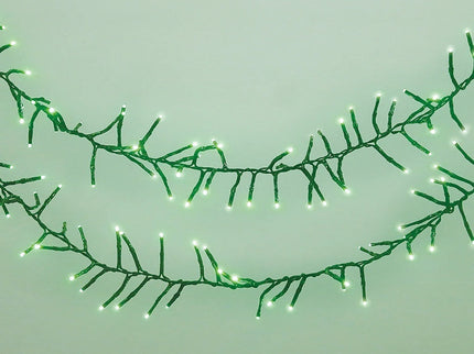 500 GREEN Led Connectable Cluster Light 6.5m