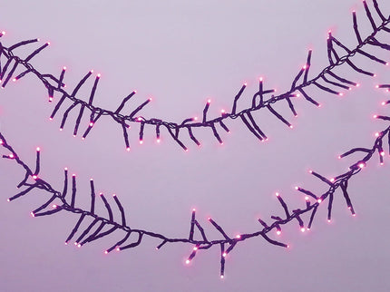 500 PINK Led Connectable Cluster Light 6.5m