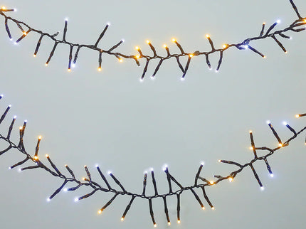 500 WHITE WARM WHITE LED Connectable Cluster Lights