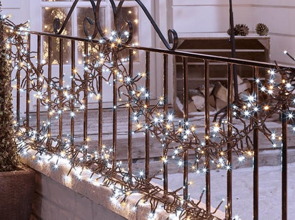 500 WHITE WARM WHITE LED Connectable Cluster Lights