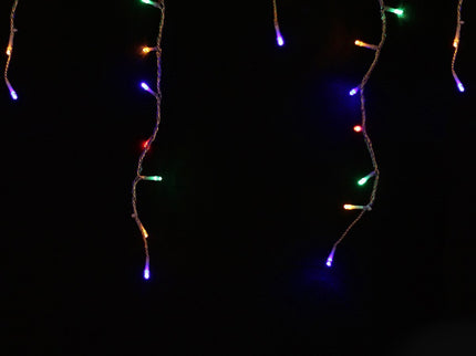 1008 Multicolour Led Waterfall Icicle Light 25m