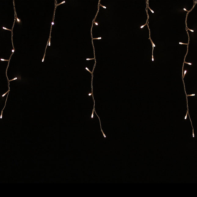 1008 WARM WHITE Led Waterfall Icicle Light 25m