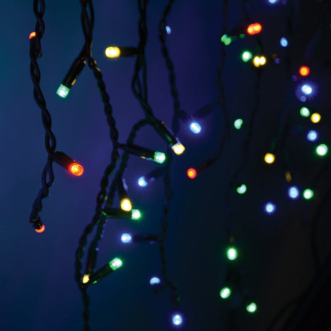 240 MULTICOLOUR Christmas Icicle Light 7m