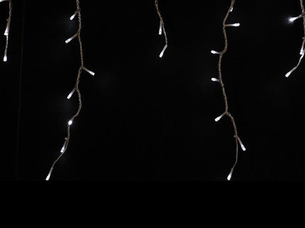 480 COOL WHITE Solar 14.25m Icicle Light