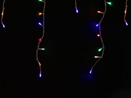 500 MULTICOLOUR Icicle Light 15m Connectable