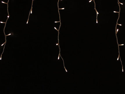 500 WARM WHITE Icicle Light 15m Connectable