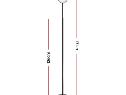 Artiss LED Floor Lamp Remote Adjustable Light Stand for Home Living Room Reading.