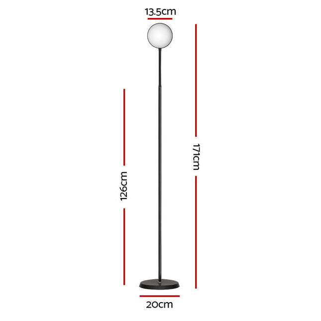 Artiss LED Floor Lamp Remote Adjustable Light Stand for Home Living Room Reading.
