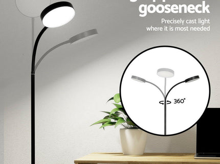 Artiss LED Floor Lamp Remote Adjustable Light Stand for Home Living Room Reading.