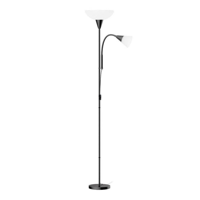Artiss Floor Lamp Mother and Child Modern Home Living Room Office Reading Black.