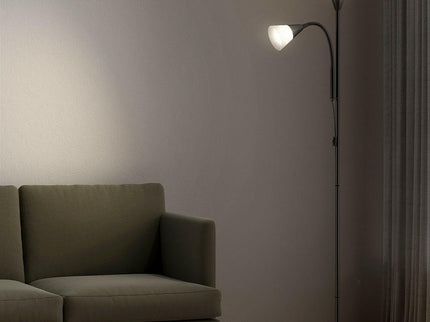 Artiss Floor Lamp Mother and Child Modern Home Living Room Office Reading Black.