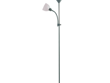 Georgia Mother and Child Floor Lamp Black Grey White Modern Adjustable Lighting.