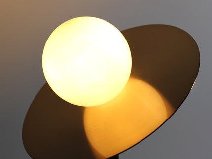 Semino Table Lamp Modern Black and Gold Indoor Lighting Fixture.