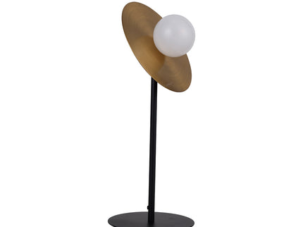Semino Table Lamp Modern Black and Gold Indoor Lighting Fixture.