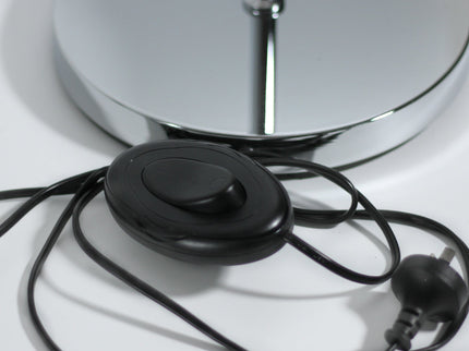 Candice Floor Lamp Modern Chrome Three Sphere Lighting Fixture.