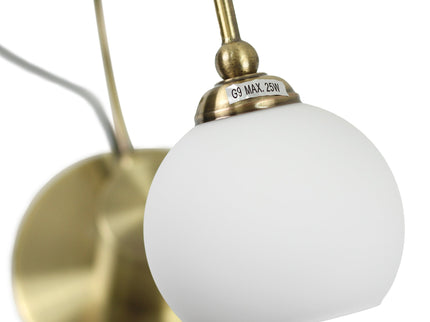 Penelope Touch Table Lamp Chrome and Antique Brass for Modern Decor