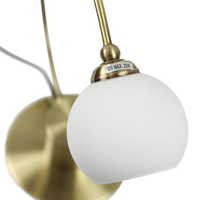 Penelope Touch Table Lamp Chrome and Antique Brass for Modern Decor