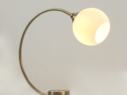 Penelope Touch Table Lamp Chrome and Antique Brass for Modern Decor